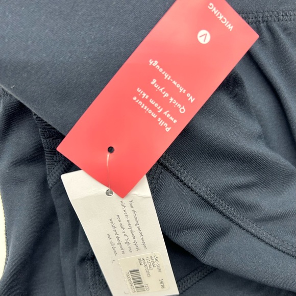 Lane Bryant Women’s Plus Size LIVI High Rise 7/8 Blue Mesh Legging Size 1X 14/16 - Picture 8 of 8